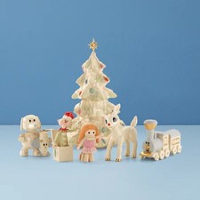 Rudolph Red Nosed Reindeer  Christmas Misfit Toys 6 Piece Figurine Set Lenox picture