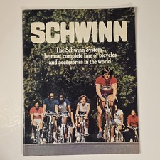 Vintage 1981 Schwinn Bicycle Color Catalog Bmx Lightweight King Sting Ray Prices picture