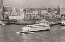 Kalakala Streamlined Ferry Art Deco Modern Ship Boats RPPC Postcard Airstream picture