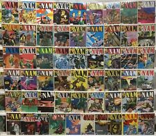 Marvel Comics The ‘Nam Run Lot 1-62 Missing 3-6,47,54,58 picture