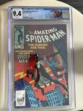 Amazing Spider-Man #252 CGC 9.4 WP 1984 1st Black Suit Marvel Comics Key picture