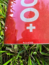 Vintage Red Flying A 100 + Antique Gas Pump Glass Sign Panel. picture