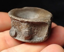 High-quality Jurassic ichthyosaur bone (vertebra) from Lyme Regis (32mm) picture