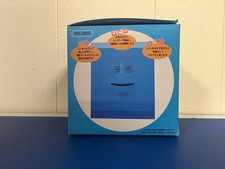 TAKADA COLLECTION Face Bank Coin Eating Piggy Bank Money Box 2805 Blue - NEW picture