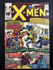 X-Men #9 1965 Marvel Comics 1st Print Silver Age Comic Good/VG *A18 picture