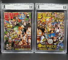BGS 7.0 & 8.0 Set Weekly Shonen Jump 2021 No.3-4 & 5-6 One Piece Chapter 1000 picture