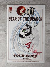 Crusade Comics Shi Year of the Dragon Tourbook Signed & Remarked by Billy Tucci  picture