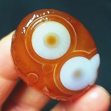 Rare 23G Natural Gobi Agate Eyes Agate/stone Madagascar A4847 picture