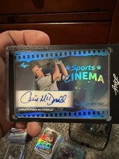 2026 Leaf Ultimate Sports Christopher McDonald Action Auto 4/6 Shooter McGavin picture