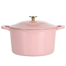 Wayfair - Martha Stewart Gatwick 7 qt. Cast Iron Round Dutch Oven Lavender picture