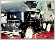 1980s Antique Car & Spirit of St Louis Smithsonian Museum Color Photo Snapshot picture