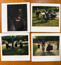 Vintage 1970s-80s Renaissance Faire Photo Lot - 20 Original Prints & Polaroids picture