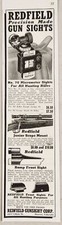 1939 Print Ad Redfield Precision Made Gun Sights & Scopes Denver,Colorado picture
