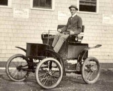 1901 First Electric Car 8 x 10 Photo Vintage Retro picture