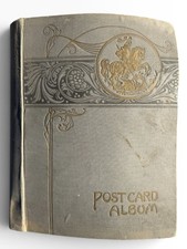 Early 20th Century,  Antique Postcard Album From the Golden Age of Postcards picture