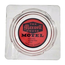 Vintage Marketing Ashtray / The Maxwell House Motel / Show Low Arizona AZ picture