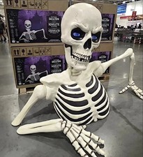 Costco Giant Ground Breaking Skeleton with LCD Eyes and Sound 2026 picture