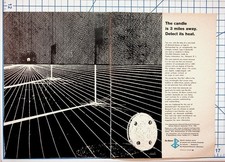 1962 De Beers Industrial Diamond Ad Golay IR Detectors Vintage Ephemera picture