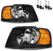 Headlights W/Bulbs for 2003-2006 Ford Expedition picture