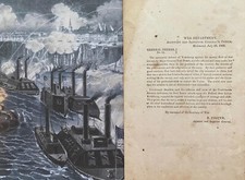 Rare 1862 Confederate Imprint Vicksburg Commendation/ Van Dorn & CSS Arkansas picture