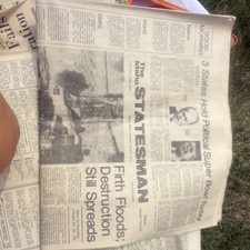 The Idaho Statesman Newspaper June 8 1976 Firth Floods Destruction Idaho Falls picture