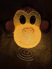 Nostalgic Y2K Monkey Gummy Lamp Night Light Works Great Vintage picture