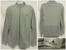 Authentic Disney Parks Merch Mickey Mouse Embroidered Mens L Gray Zip Sweater picture