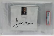 John Lewis Signed Cut Signature US POSTAL STAMP Autographed PSA/DNA Auto MLK picture