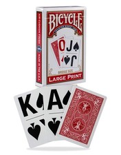 Bicycle Large Print Playing Cards (Color May Vary) picture