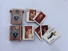 Vintage 1950s-60s Topless Risqué Playing Cards 1 Set ++ picture