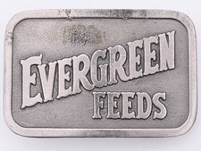 Evergreen Feeds Vintage Belt Buckle picture