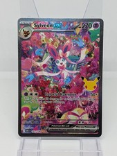 Pokémon Sylveon EX #153 30th celebration NM Ships Fast & Secure picture