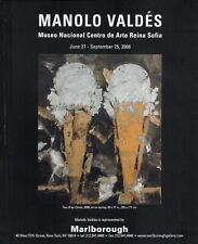 MANOLO VALDES Two Grey Cones Art Museum Exhibit Print Ad~2006 picture