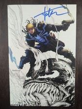 Venom #29 Kirkham Secret Color Splash Variant Signed By Tyler Kirkham W/COA picture