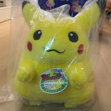 Genuine TAKARA TOMY Pokémon 30th Anniversary Welcome Back Pikachu 1/1 Scale Cute picture