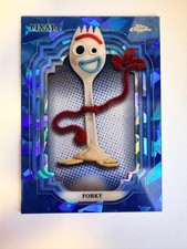 2024 Topps Chrome Disney Sapphire - Forky #72 - 1st Year Sapphire picture