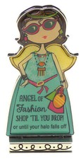 Ganz Angel Fashion Shop Diva Figure Gag Gift Desk Sign Metal Statue Home Decor picture