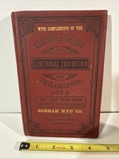 1876 Philadelphia Centennial Exhibition Visitors Guide Compliments Gorham Silver picture