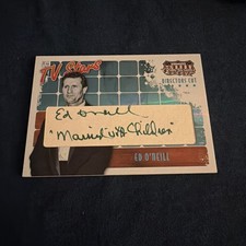 2008 Donruss Americana TV Stars Directors Cut Autograph #28/80 Ed O'Neill Auto picture