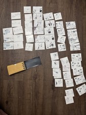 WAIS-R Pic Arrangement 1981 Complete 50 Cards Wechsler Adult Intelligence Test picture