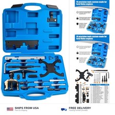 18PCS Engine Timing Tool Kit, Camshaft Locking Set with Flywheel Lock, Replac... picture