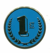 Medallion: 1st (First Place), (2