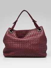Bottega Veneta Red Intrecciato Woven Nappa Leather Bella Tote Bag picture