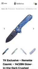 Remette Cosmic – 14C28N Glow-in-the-Dark Crushed Carbon Fiber TK Exclusive  picture