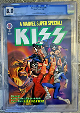 Marvel Super Special #5 Kiss comic CGC 8.0 with Poster picture