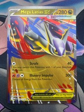 Mega Latias ex 100/132 Mega Evolution Double Rare Pokémon Card picture