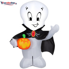 Airblown Halloween Yard Inflatables Light Casper as Cute Vampire , 4.5 Ft picture