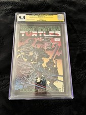 TMNT COLOR CLASSICS #1 CGC 9.4 Signed/Sketch Peter Laird & Kevin Eastman & More picture