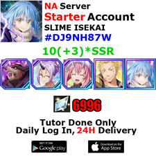 [NA][INST] Slime ISEKAI Starter Account 10(+3)SSR 6990+Crystals #DJ9N picture