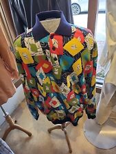 Vintage Missoni Sweater Mens XL Geometric multi color  cotton picture